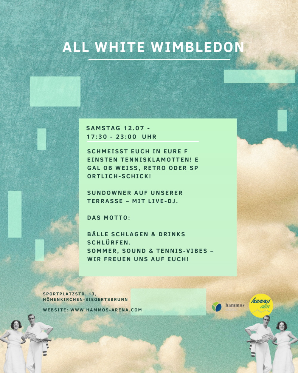 All White Wimbledon